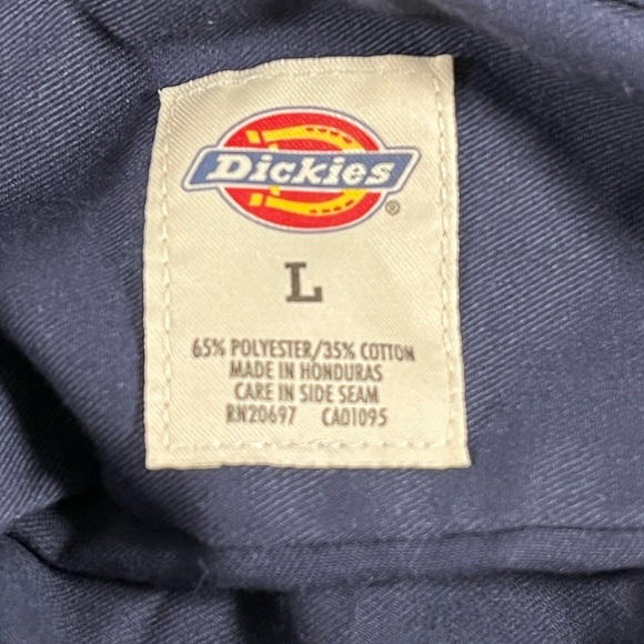 Dickies Long Sleeve Button Down Shirt SZ Large - Picture 4 of 4